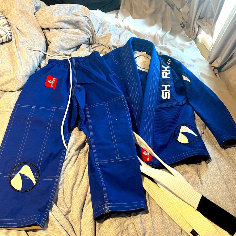 Kids Shark Brazilian Jiu Jitsu Gi